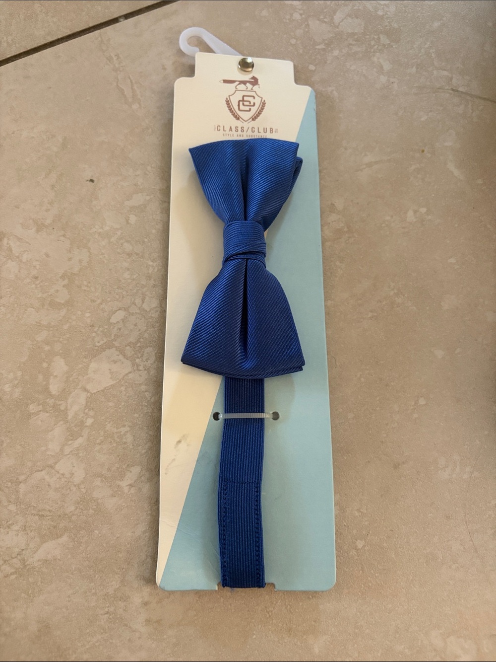 Class Club Royal Blue Kids Bow Tie